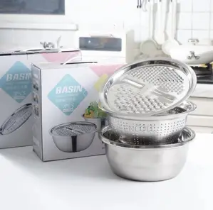 Sieve Grater Basket 3 in 1