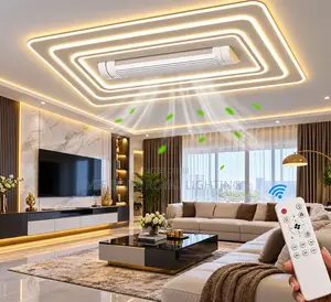 Big AC Fan Light With Remote Control-for Living Room, Reception, Hotel
