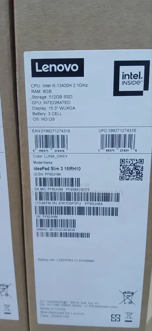 New Laptop Lenovo Ideapad 3 8GB Intel Core i5 SSD 512GB