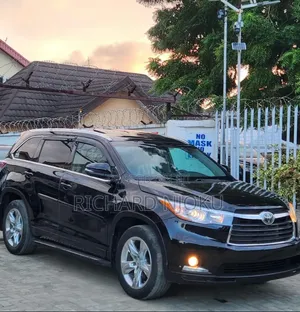 Toyota Highlander Limited 4dr SUV AWD (3.5L 6cyl 6A) 2015 Black