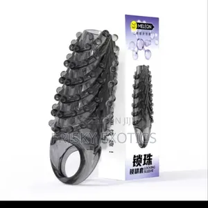 Ribbed Open Balls Penis Sleeves for Men