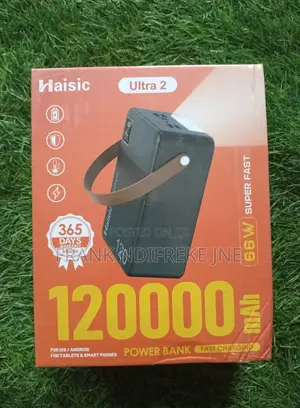 Haisic Ultra 2 120000mah Power Bank 66att Super Fast