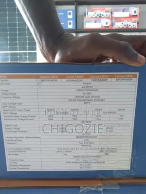 Solar Inverter 4.2 Kva 24 Vots