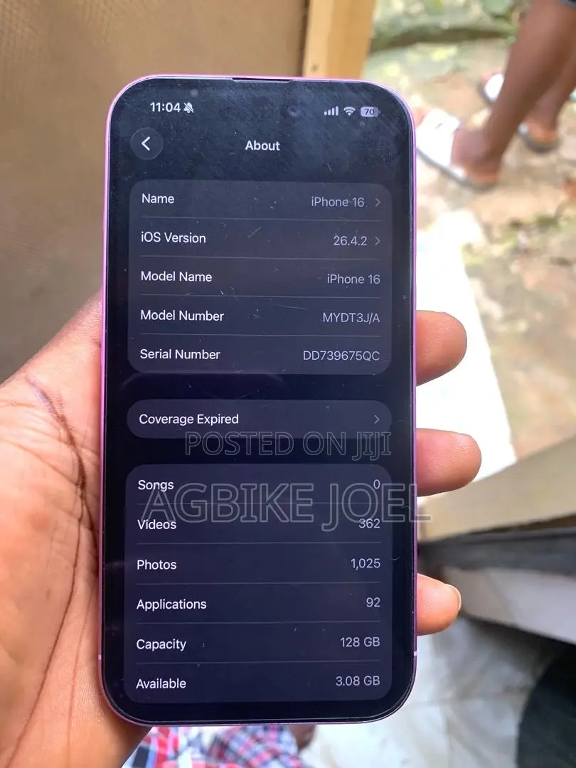 Apple iPhone 16 128 GB Pink