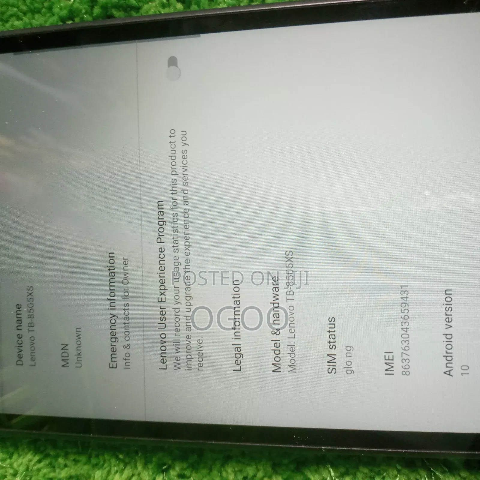 Lenovo TB2-X30F 32 GB Silver