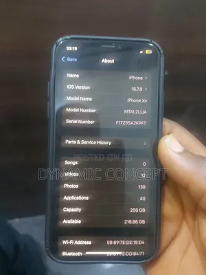 Apple iPhone XS 256 GB Black