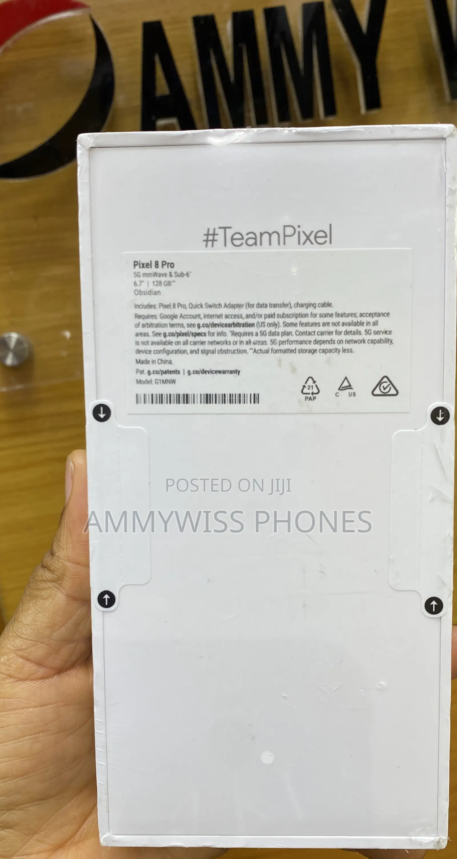 New Google Pixel 8 Pro 128 GB Black
