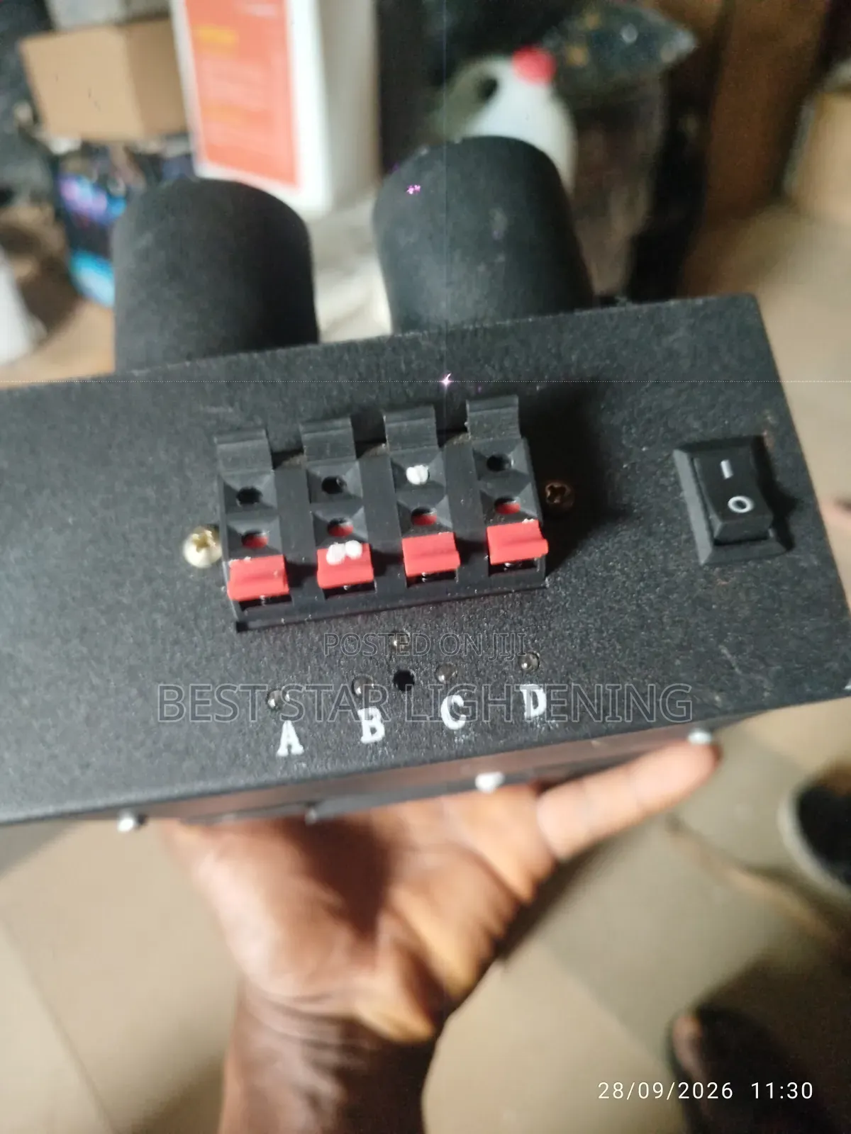 4 Pot Fire Works Machine
