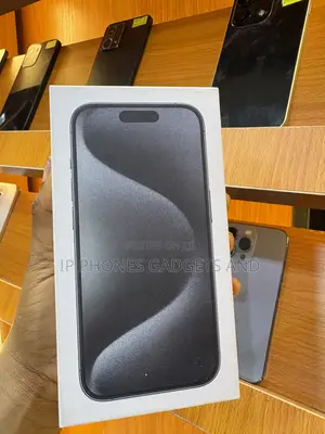 New Apple iPhone 15 Pro 256 GB Black
