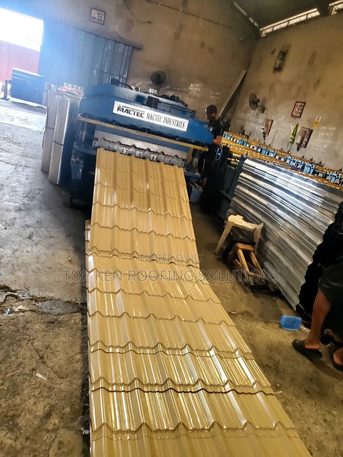 0.55mm Steptiles Beige Sheet