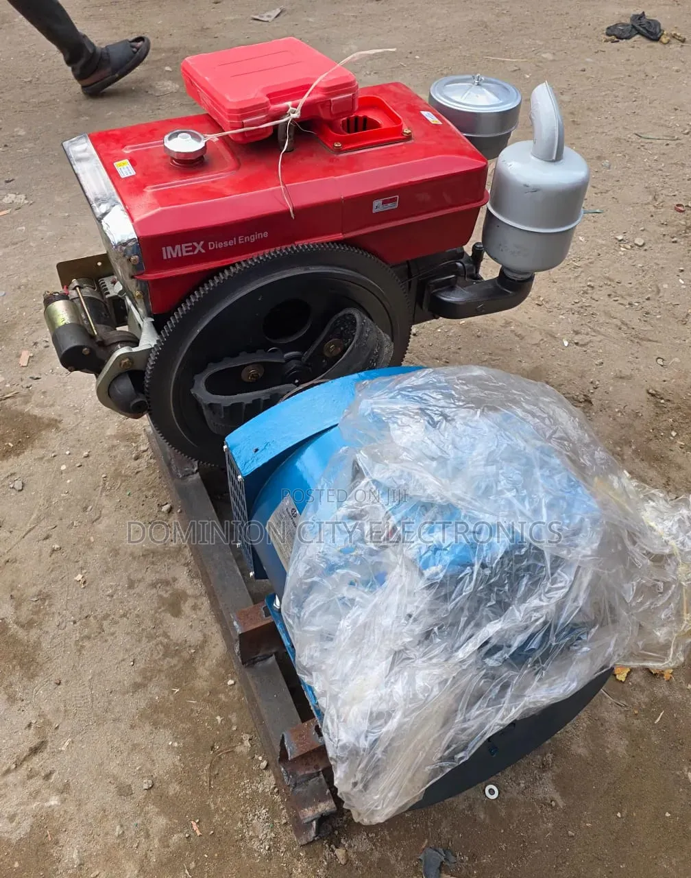 Heavy-Duty 15kva Basic Diesel Generator With 1115 Engine 100%copper