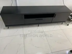 Black TV Console