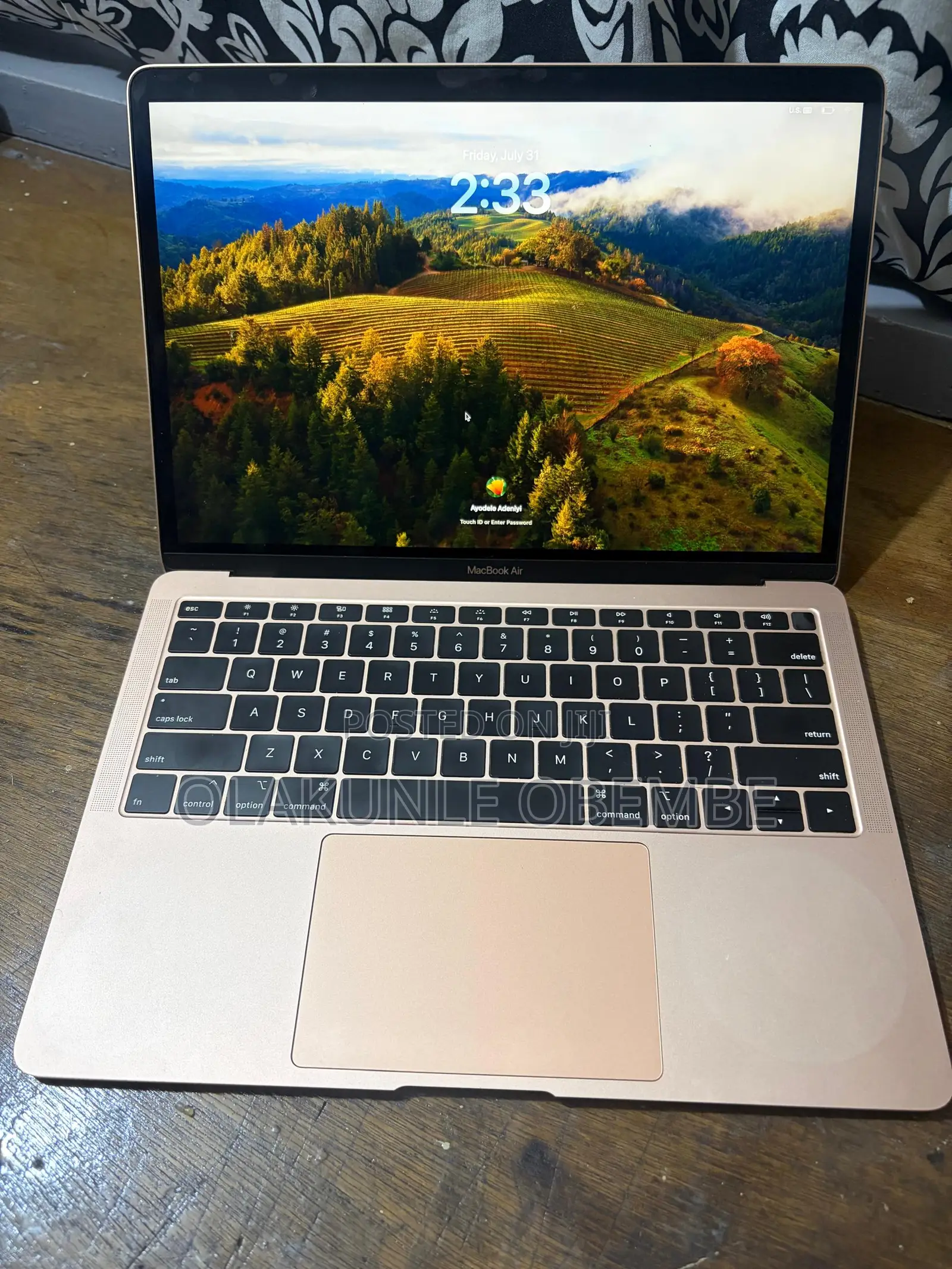 Laptop Apple MacBook Air 2018 8GB Intel Core i5 SSD 128GB