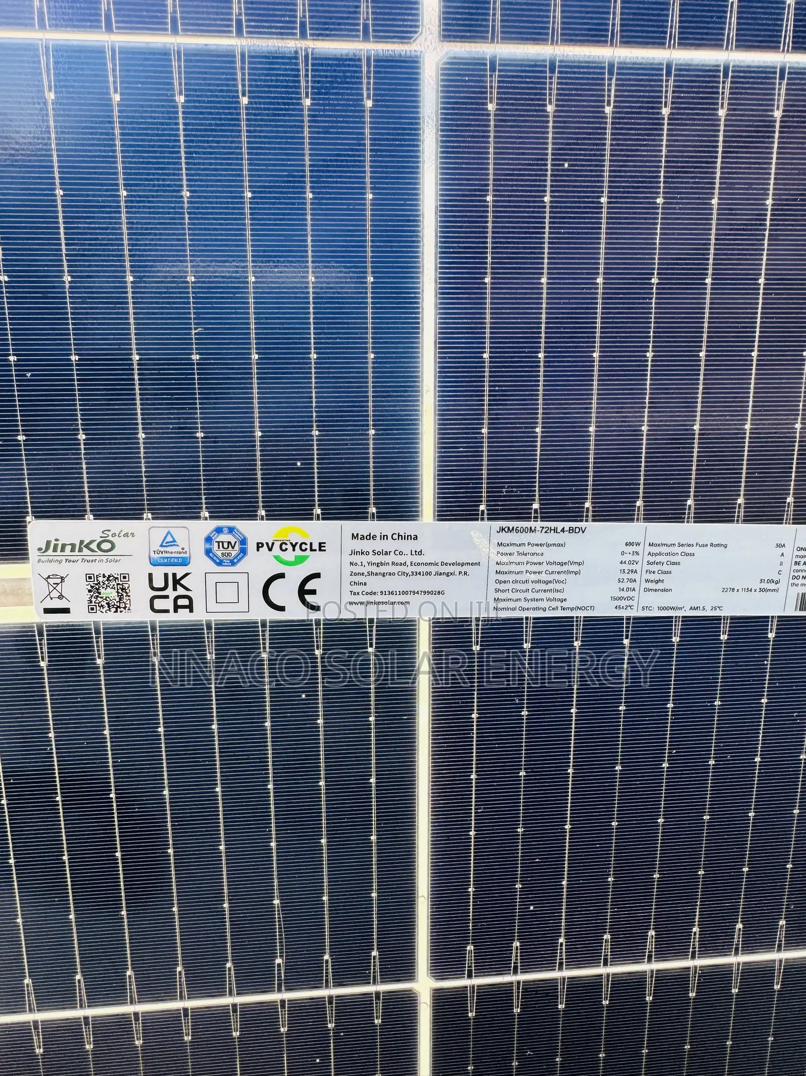 600watts Solar Panel