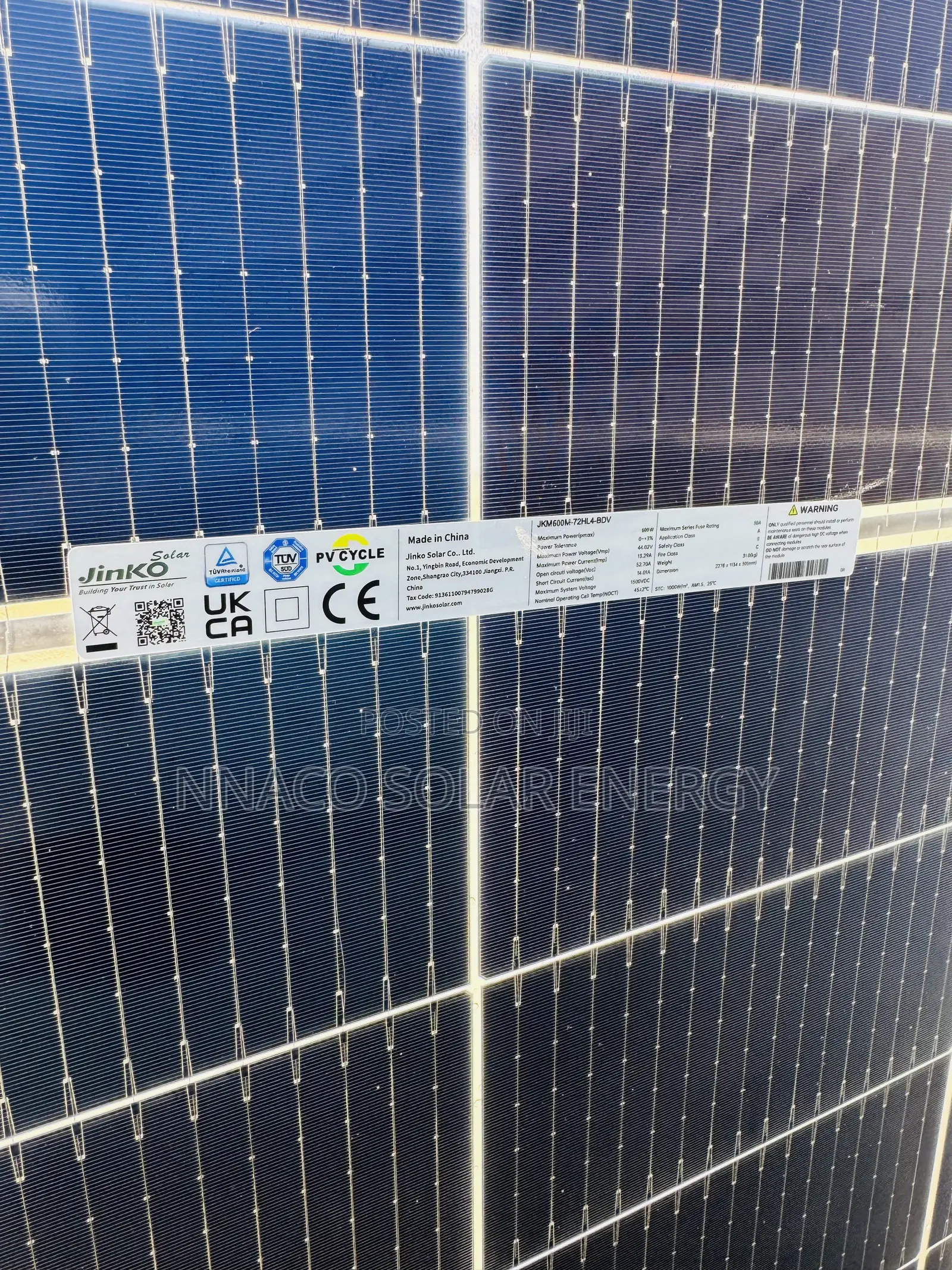 600watts Solar Panel