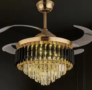Crystal Chandelier Fan
