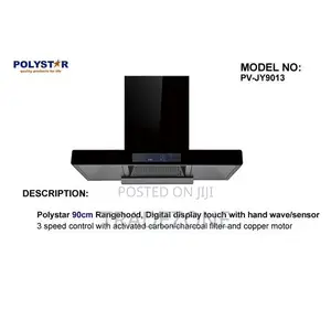 Polystar 90cm Rangehood With Digital Display Pv-Jy9013