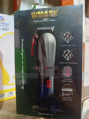 Wmark Professional Rechargeable Hair Clipper | Ng-115