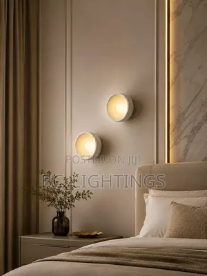 Nordic Creative Round Wall Wabi-Sabi for Living Bedside Hotel Corridor