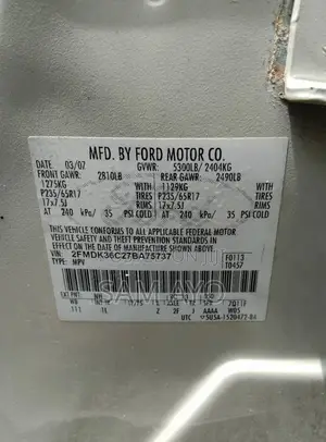 Ford Edge 2007 White