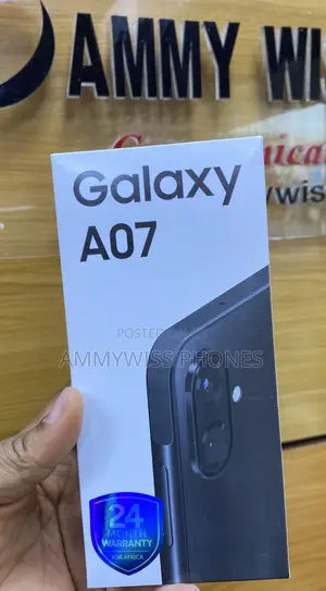 New Samsung Galaxy A07 64 GB Black