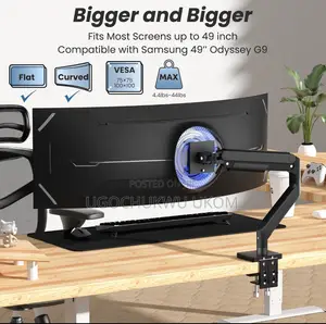 WALI Heavy Duty Monitor Desk Mount