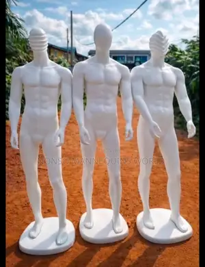 White Plastic Male Huge Display Fashion Mannequins