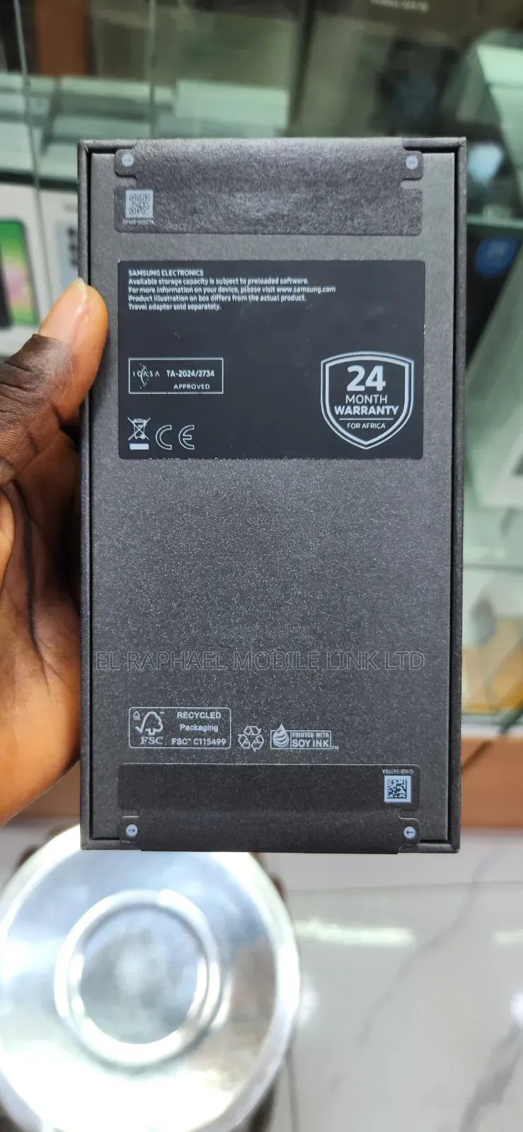 New Samsung Galaxy S25 256 GB Black