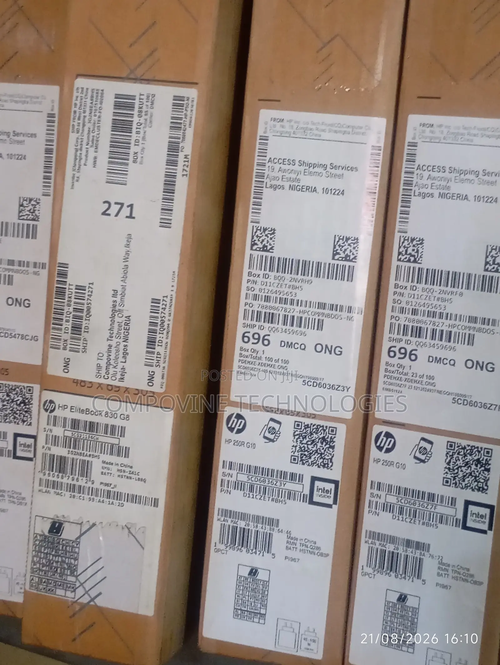 New Laptop HP 14S 8GB Intel Core i5 SSD 512GB