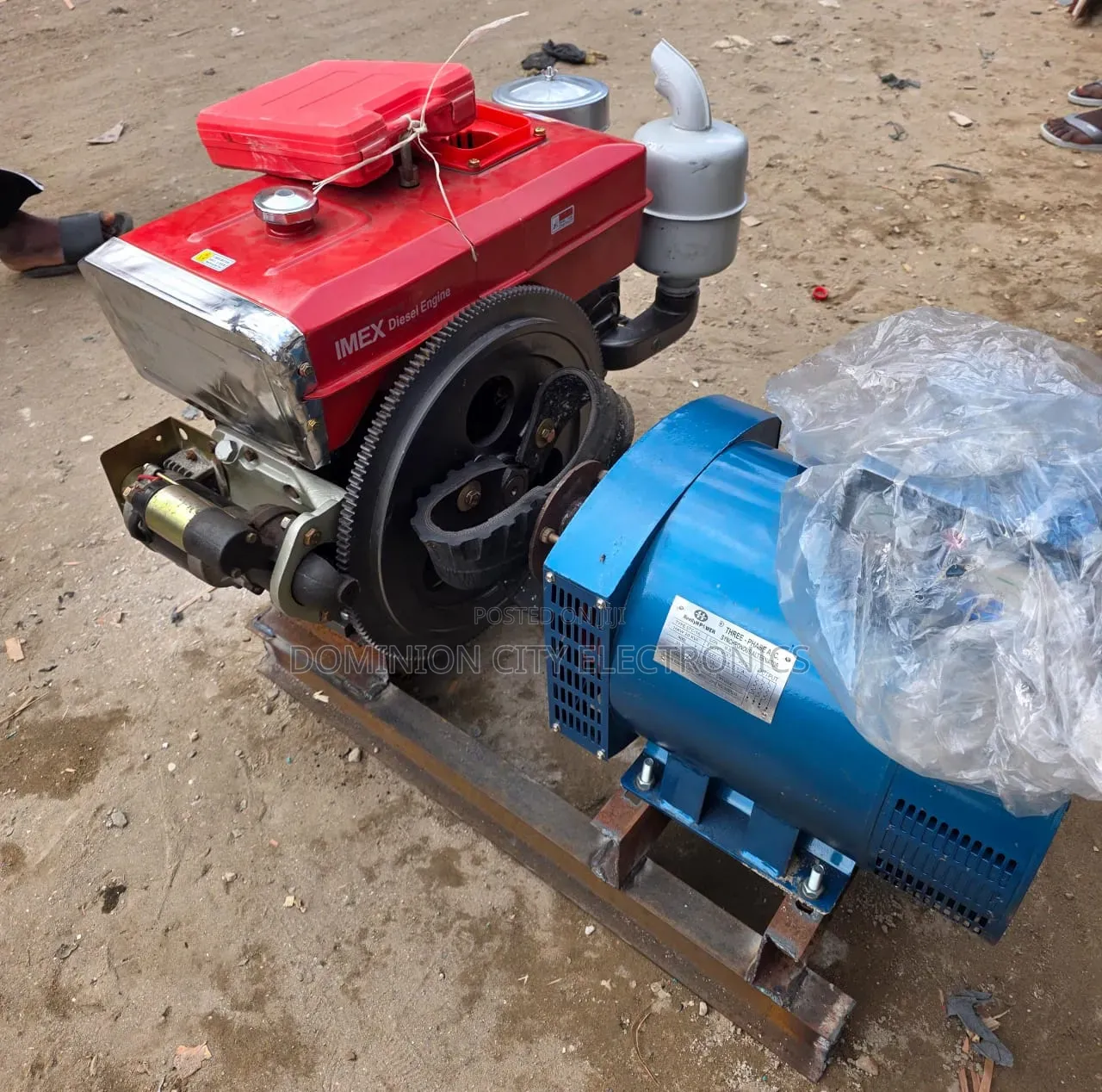 A Brand New 20kva Basic Diesel Generator With 1115 Engine