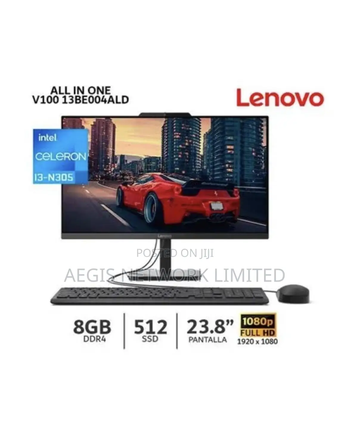 New Desktop Computer Lenovo 8GB Intel SSD 512GB