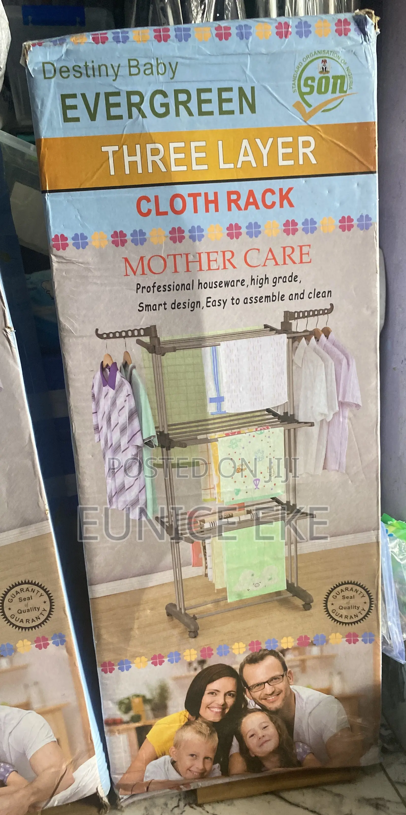 Three Layer Cloth Rack