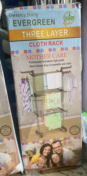 Three Layer Cloth Rack