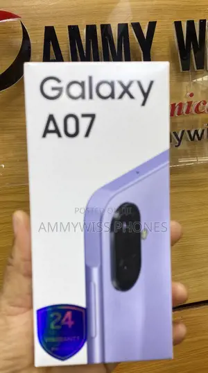 New Samsung Galaxy A07 128 GB Purple