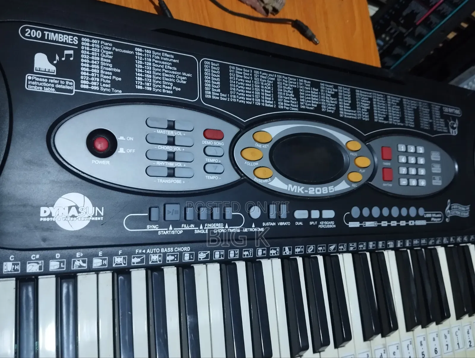 Dynasun MK 2085 Leaning Keyboard