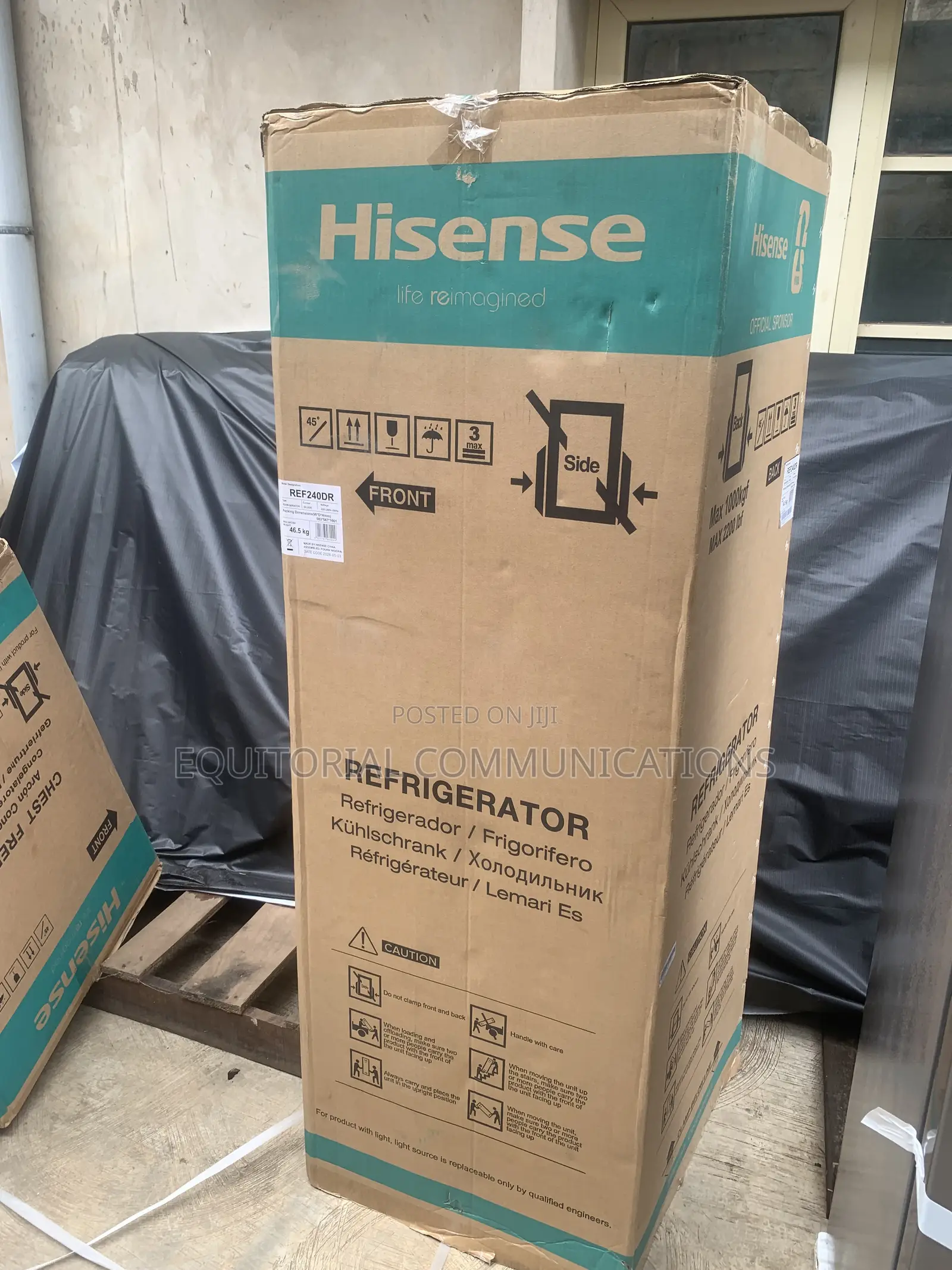 Hisense 240L Refrigerator REF240DR – Convenient Fridge for Kitchen
