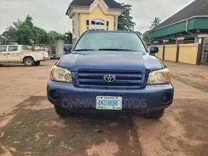 Toyota Highlander 2004 Blue