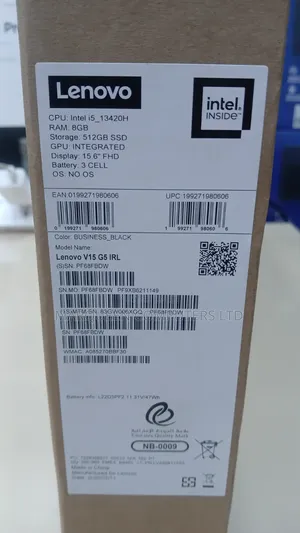 New Laptop Lenovo V15 8GB Intel Core i5 SSD 512GB