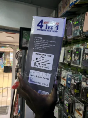Rechargeable Table Fan