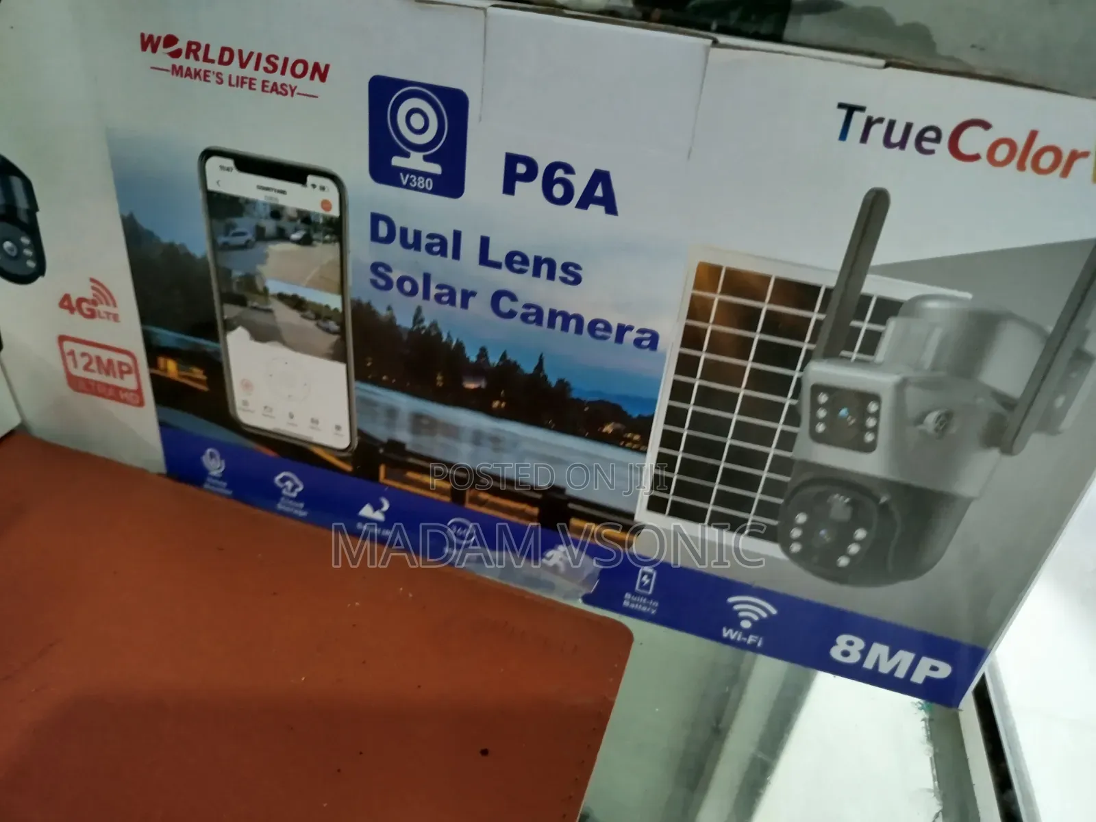 V380 Pro Bdual Len Wifi Camera P6A