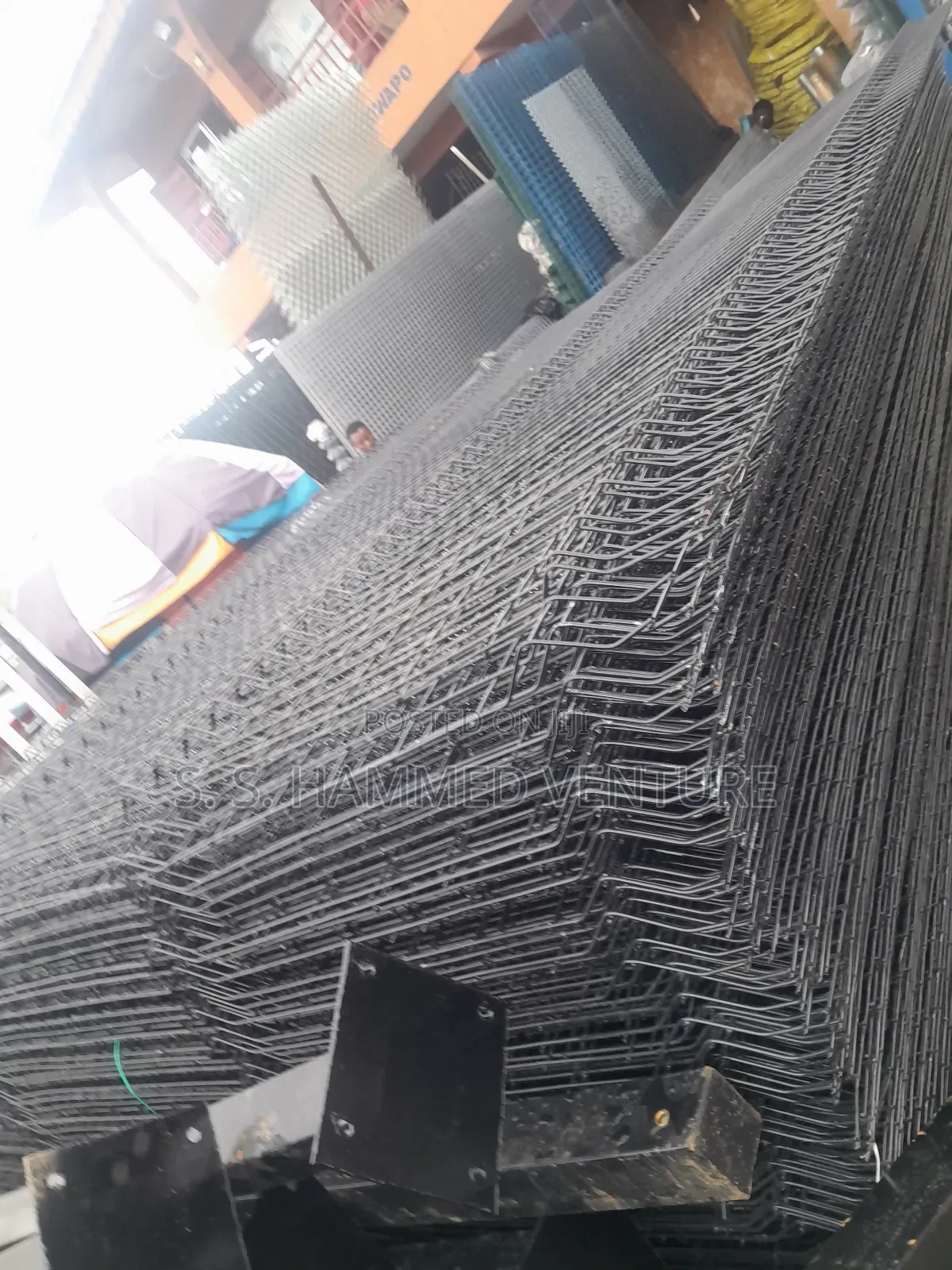 Event Hall Centre ( Panel Mesh Black Fencing Wires ).
