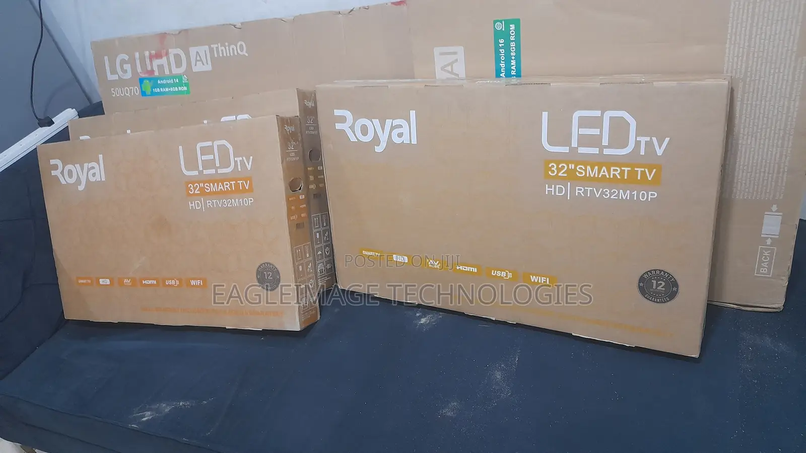 Royal 32" LED Smart Television – HD Quality