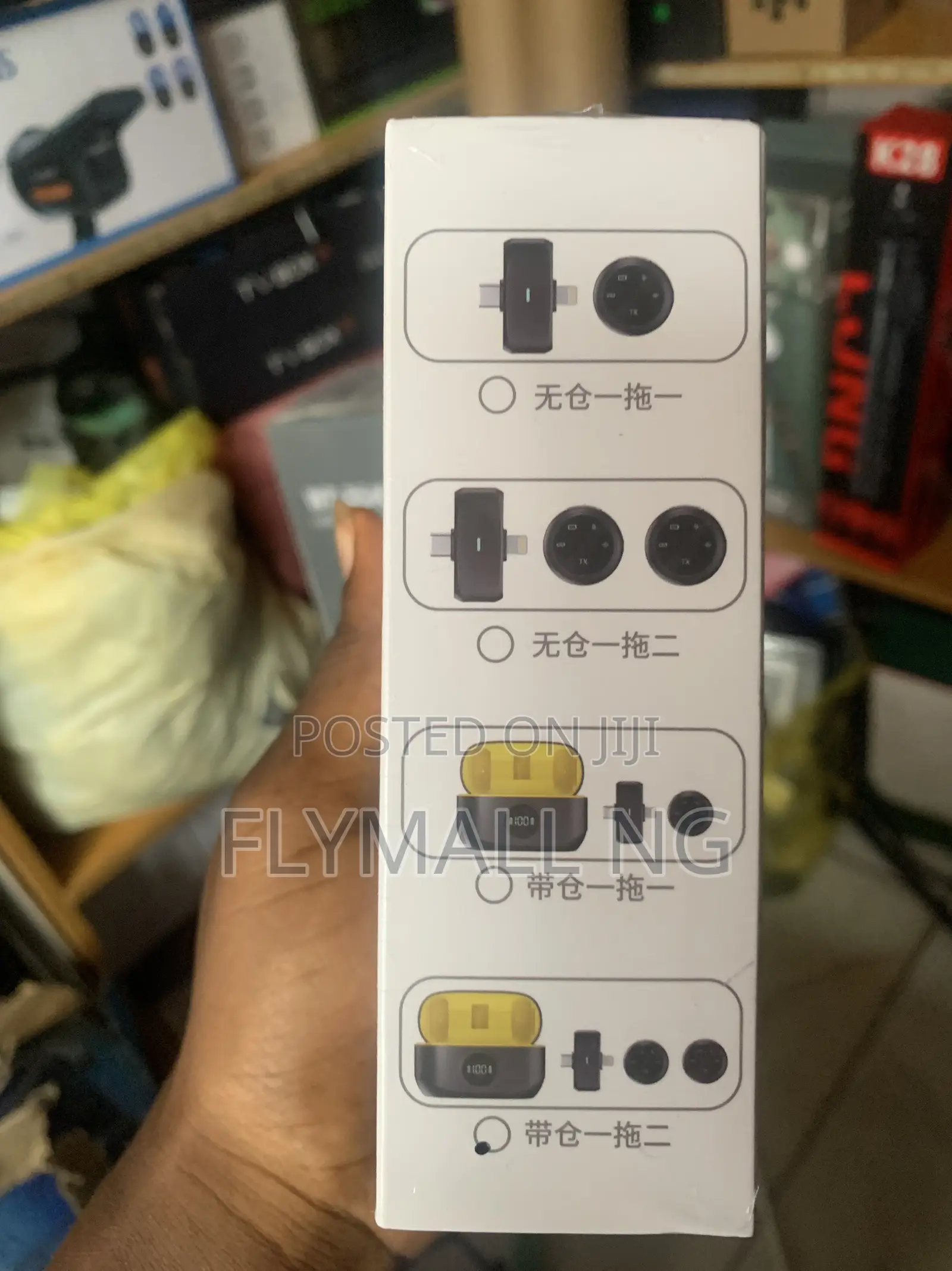 K31 Pro Collar Clip Button Microphone