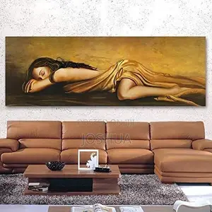 Sleeping Lady Wall Art Frame