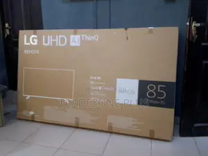 A Huge 85′′ LG Screen for Movies and Everyday Entertainment