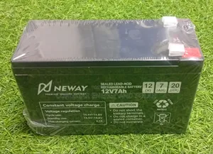 12V 7Ah(20HR) Sealed Lead-Acid Rechargeable Battery 6-Fm-7 - Neway