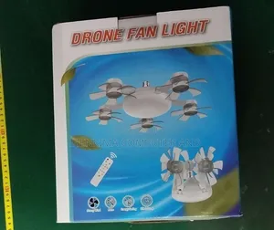 Drone Fan – Powerful Electric Fan With LED Light