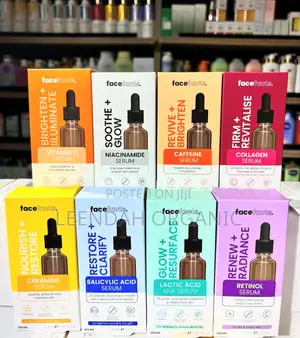 Raw Organic Materials and Cosmetics Products