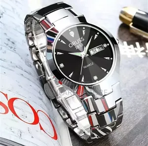 Oruss Silver Chain Watch