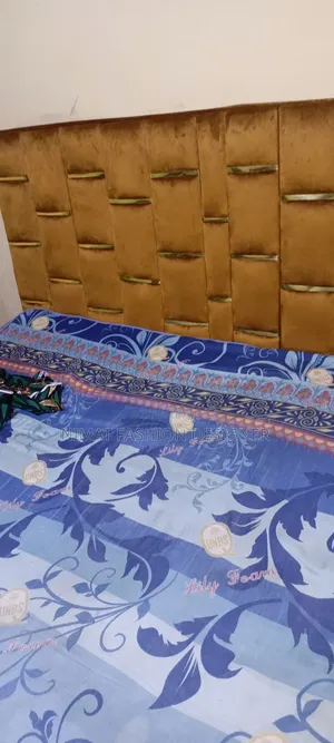 6 by 6 Gold Color Bed Frame